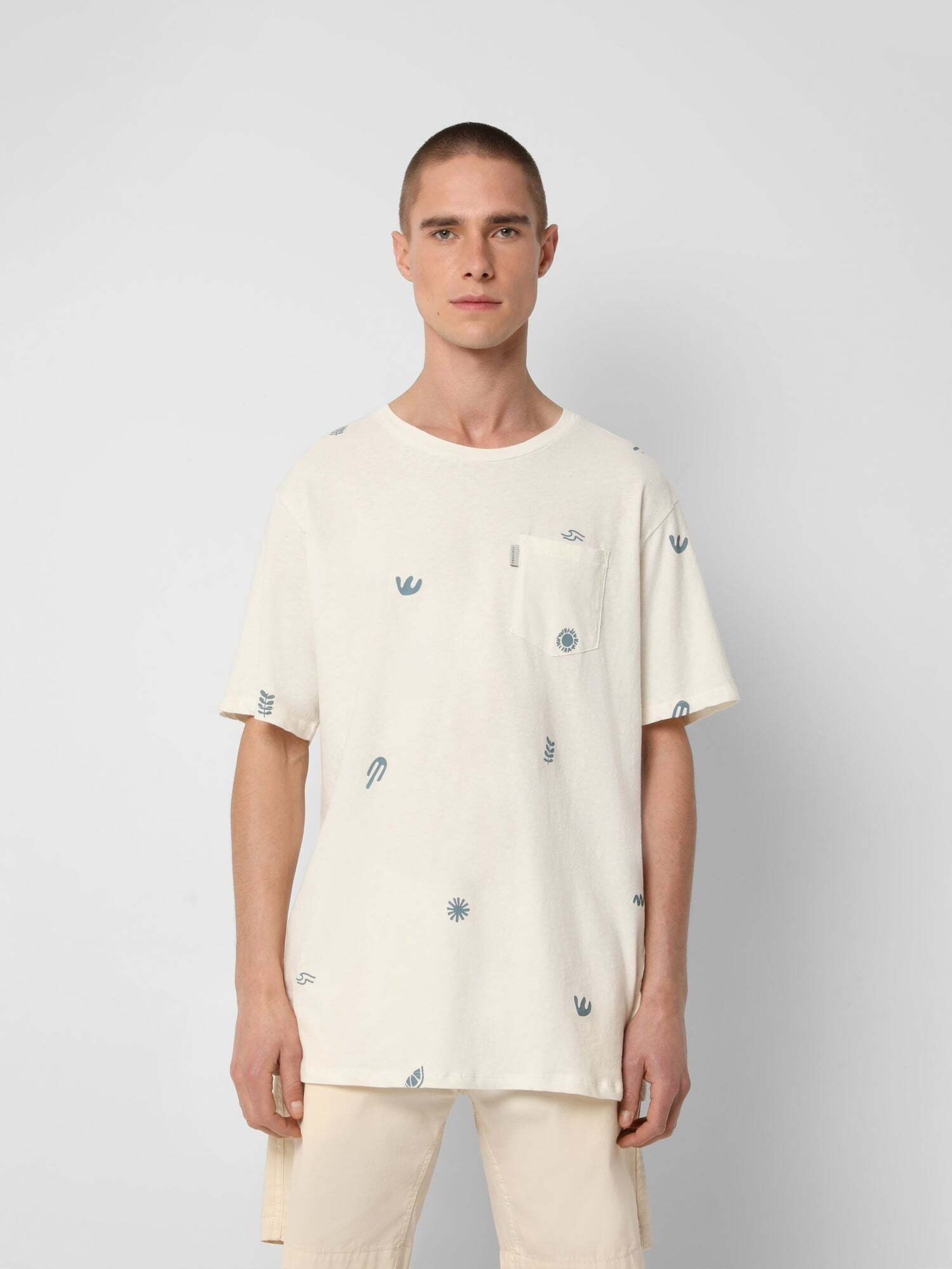 Männer Shirts Scalpers Raw Allover Tee ' ' in Grün - SR56307 Männer Shirts Scalpers Raw Allover Tee ' ' in Grün - SR56307