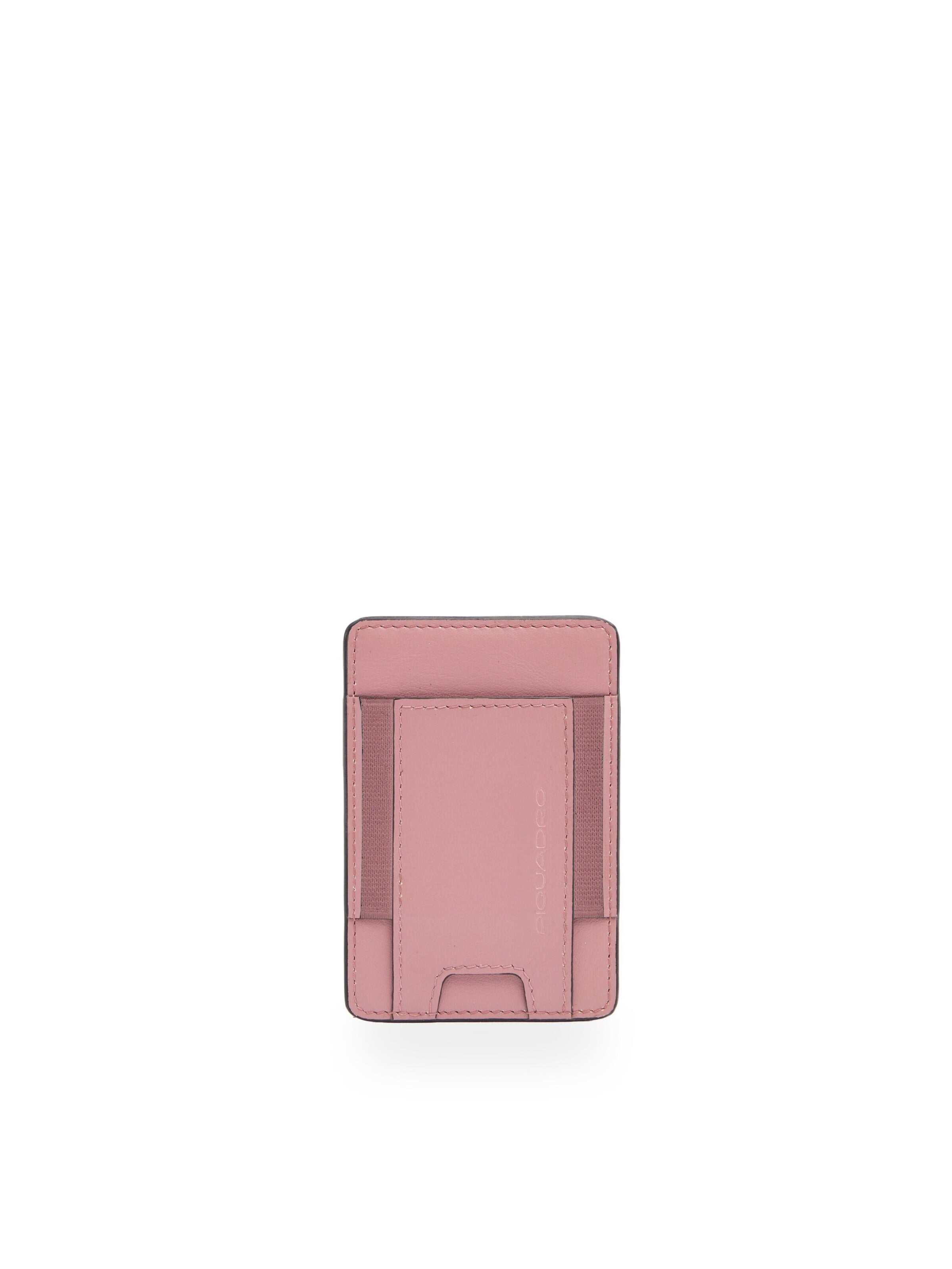 Piquadro Portemonnee in Roze: voorkant