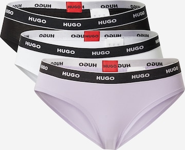 HUGO Red - Cueca em roxo: frente