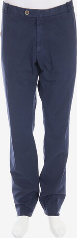 LUIGI BORRELLI NAPOLI Pants in 29-30 in Blue: front