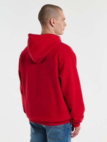 BIG STAR Sweatshirt 'ASHLYNO' in Red