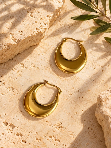 Alster Herz Ohrringe 'DEAUVILLE'‌‌‌‌‌‌ in Gold