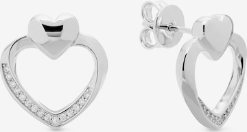 JETTE Earrings in Silver: front