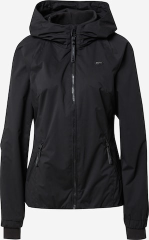 Ragwear Between-Season Jacket 'DIZZIE' in Black: front