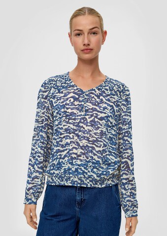 s.Oliver - Blusa en azul: frente