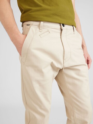 G-STAR Slimfit Chinohousut 'Bronson 2.0' värissä beige