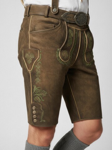 STOCKERPOINT Regular Traditional pants 'Bertram' in Brown