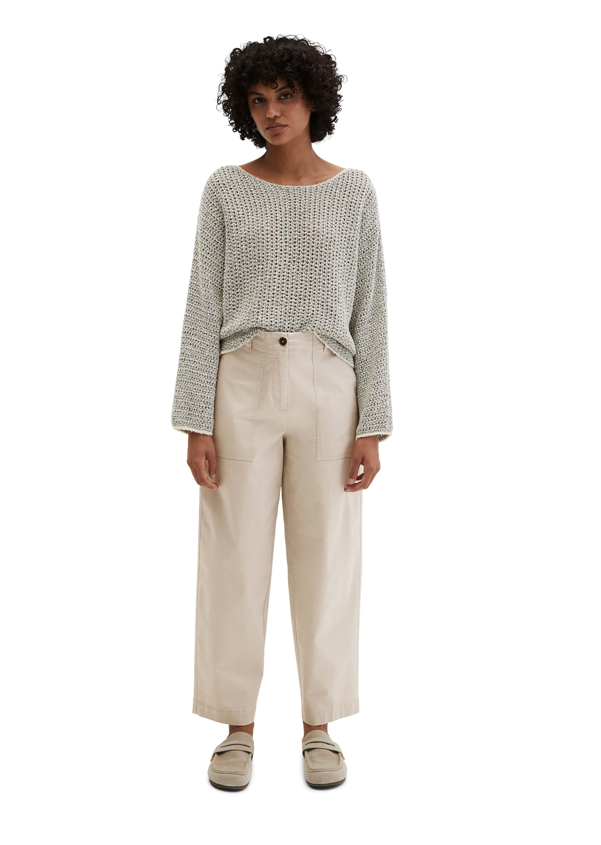 Marc O'Polo Oversized trui in Wit