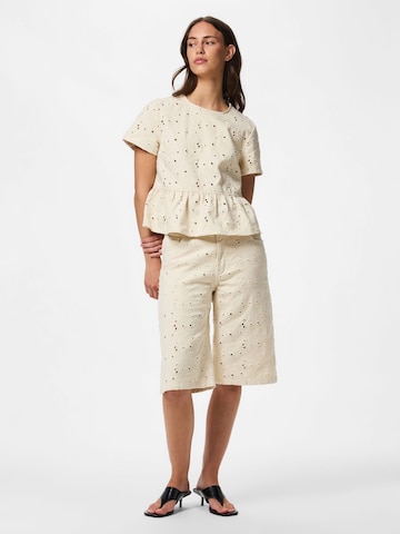 Baggy Jean 'PCElla' PIECES en beige