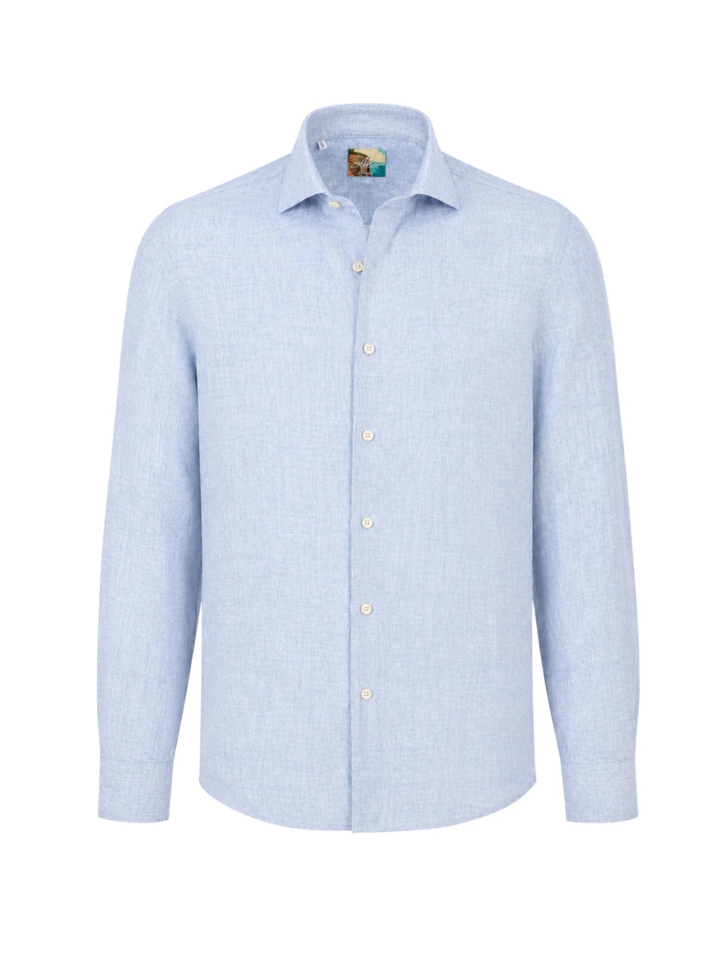 ALEA Regular Fit Hemd 'CAMICIA'‌‌‌‌‌‌‌‌ in Blau: Vorderseite