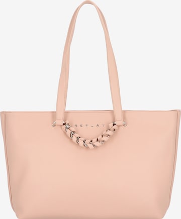 Shopper di REPLAY in rosa: frontale