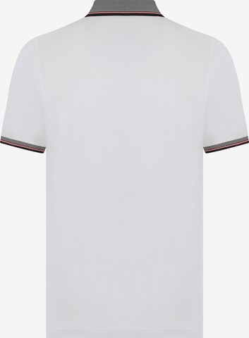 DENIM CULTURE Тениска 'Luigi' в бяло
