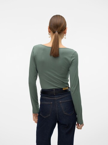 VERO MODA Shirt 'VMLULU' in Grün