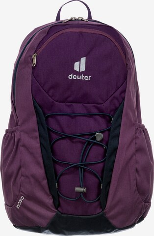 DEUTER Rucksack 'Gogo' in Lila: predná strana