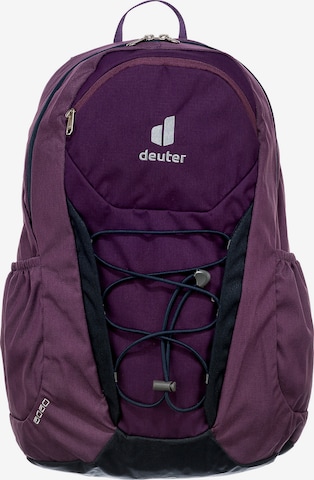 DEUTER Backpack 'Gogo' in Purple: front
