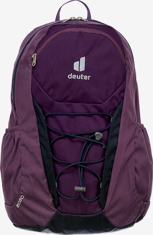 DEUTER Rucksack 'Gogo' in Lila: predná strana