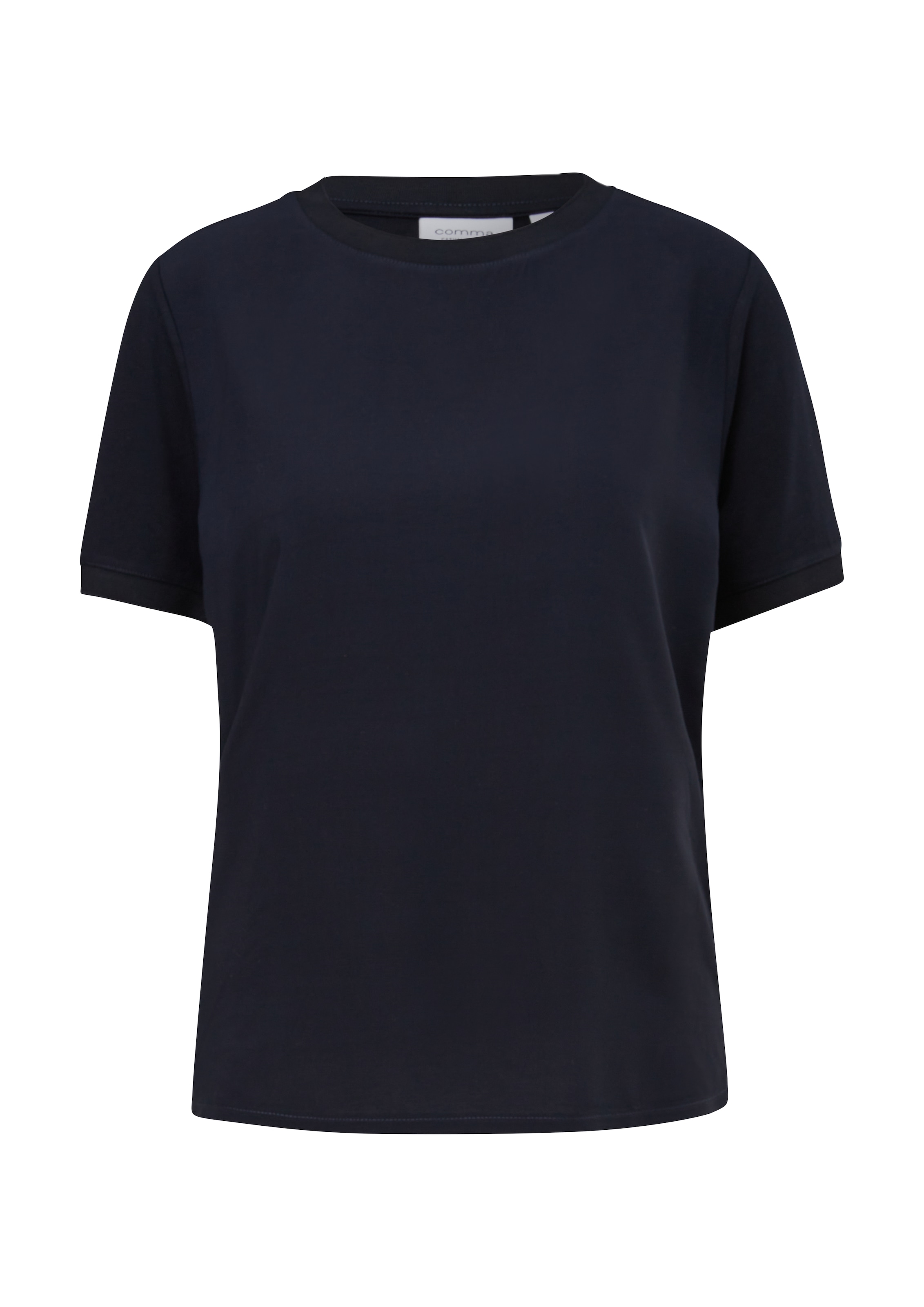 T-shirt comma casual identity en bleu : devant