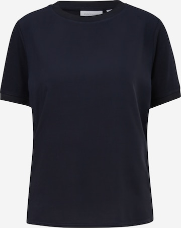 T-shirt comma casual identity en bleu : devant