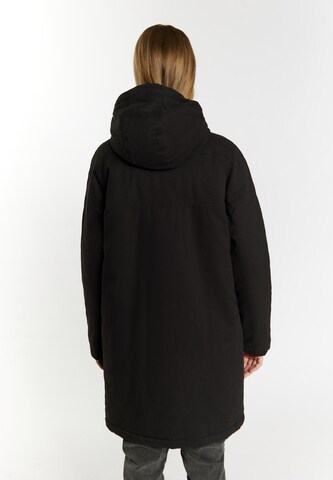 DreiMaster Vintage Winter coat in Black