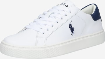Polo Ralph Lauren Sneaker 'COURT 125 II' in Weiß: front