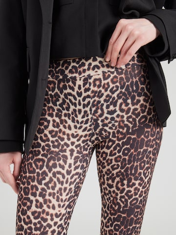 Skinny Leggings 'Le44on' de la Hailys pe maro