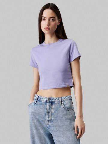 Calvin Klein Jeans Shirt in Purple: front