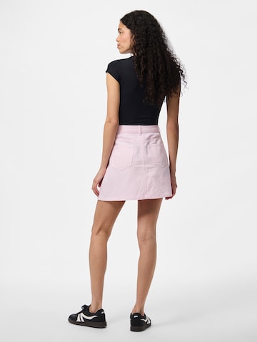 PIECES Skirt 'PCFLORA' in Pink