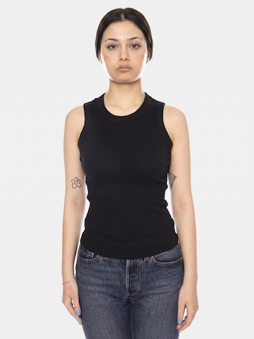 Thinking MU Top 'BLACK JULIETTE TOP BLACK' w kolorze czarny