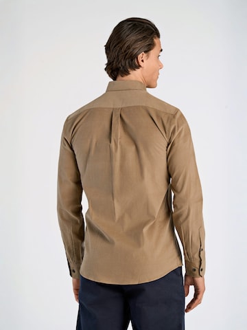 Lindbergh Regular fit Overhemd in Beige