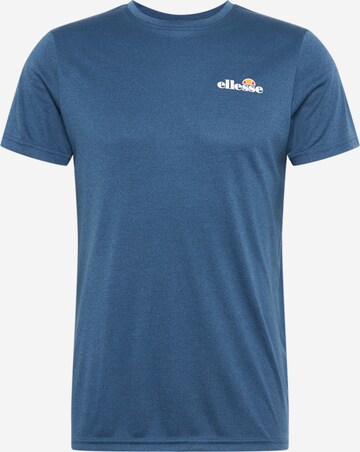 ELLESSE Regular fit Funkcionalna majica 'Malbe' | modra barva: sprednja stran