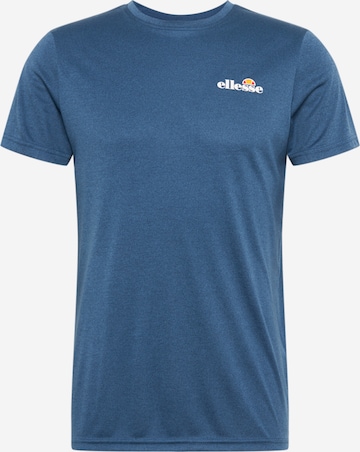 ELLESSE Regular fit Performance Shirt 'Malbe' in Blue: front