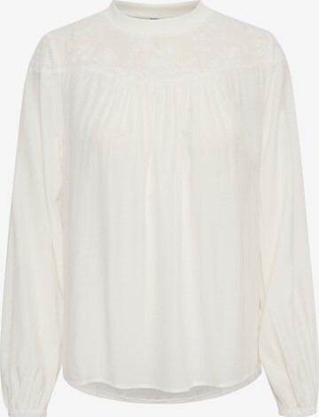 CULTURE Bluse 'Asmine' i hvid: forside