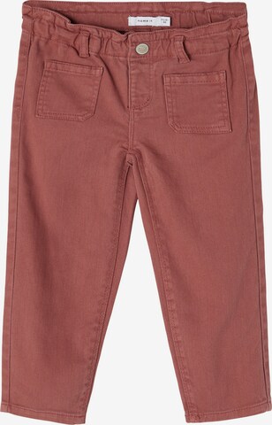 NAME IT Regular Pants 'Bella' in Red: front