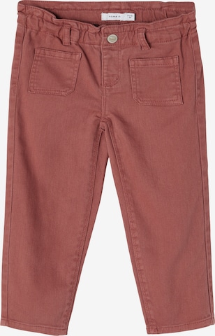 NAME IT Regular Broek 'Bella' in Rood: voorkant