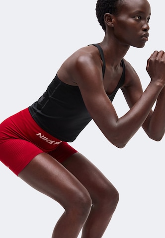 NIKE Skinny Sportnadrágok 'Nike Pro' - piros