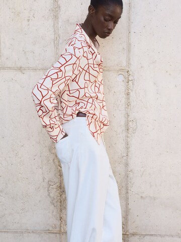 MANGO Blouse in Rood