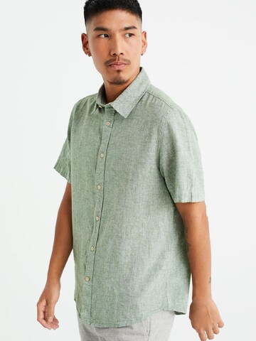 Regular fit Camicia di WE Fashion in verde