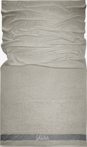 Lashuma Handtuch 'Lima' in Beige: Vorderseite