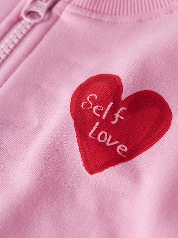 NAME IT Sweatvest 'NMFLAUFEY' in Roze