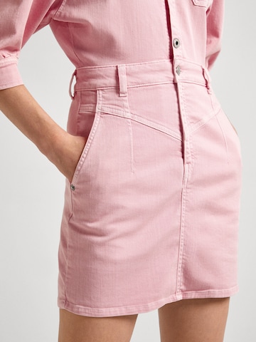 Pepe Jeans Shirt Dress 'Gracie' in Pink