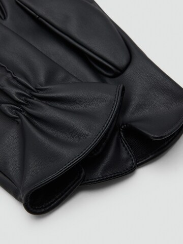 Gants 'TELMA' MANGO en noir