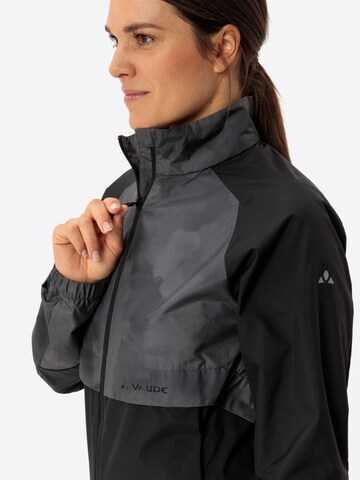 VAUDE Outdoorjas in Zwart