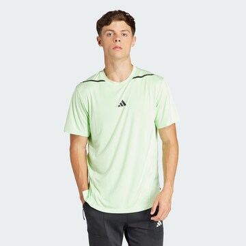 T-Shirt fonctionnel 'Adistrong ' ADIDAS PERFORMANCE en vert : devant