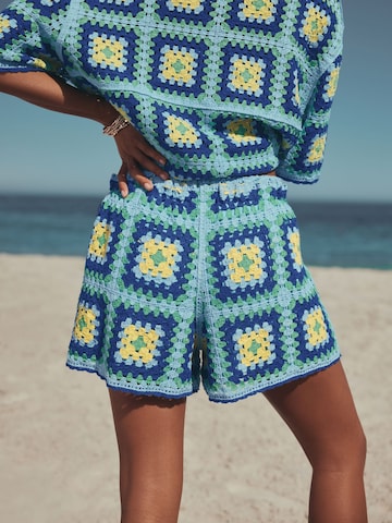 Next Loosefit Shorts in Blau