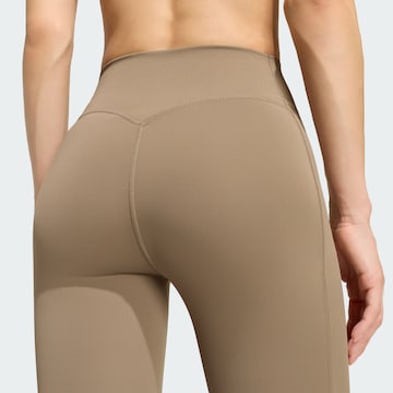 Skinny Pantalon de sport 'Optime' ADIDAS PERFORMANCE en beige
