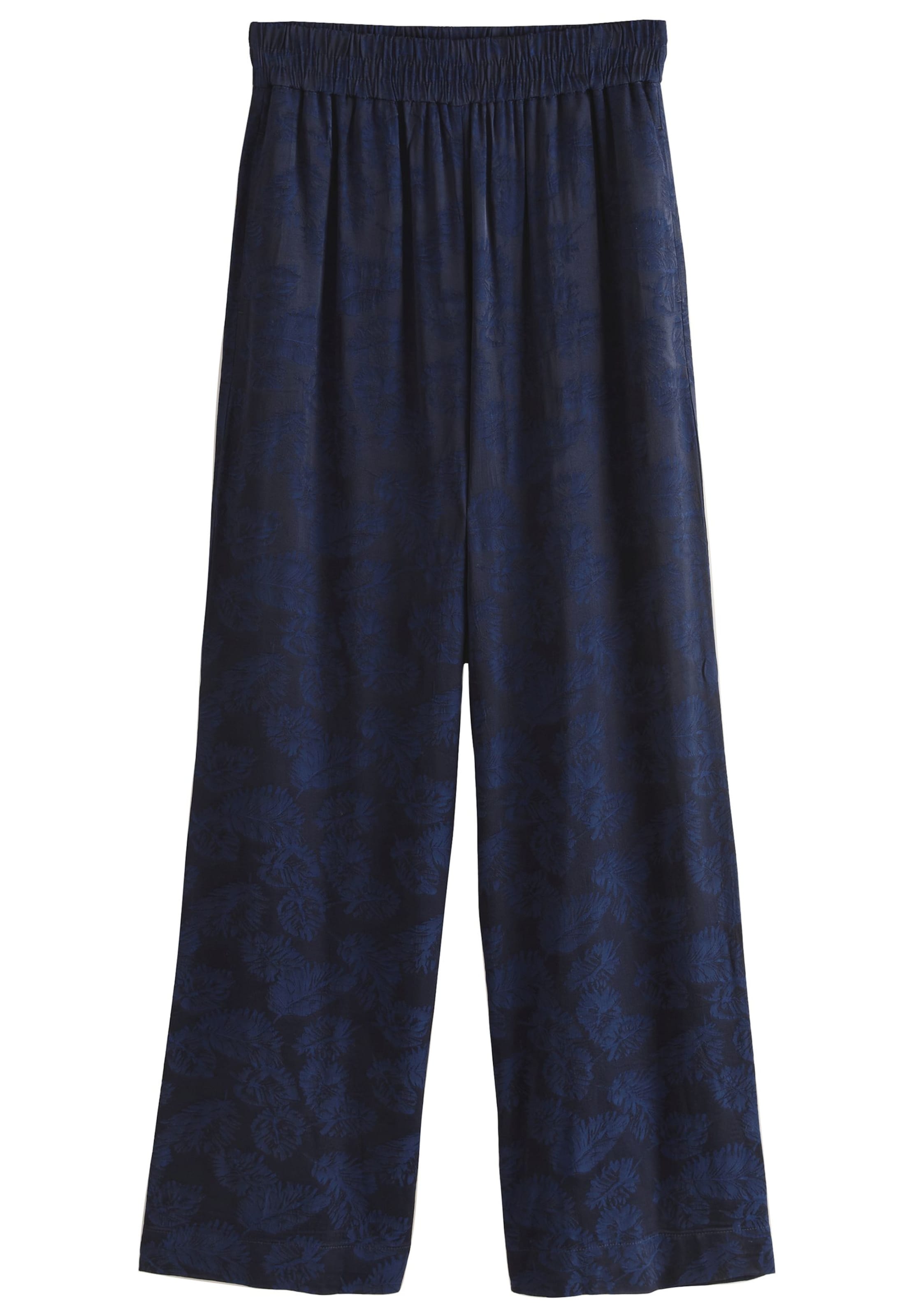 Regular Pantaloni de la Next pe albastru: față