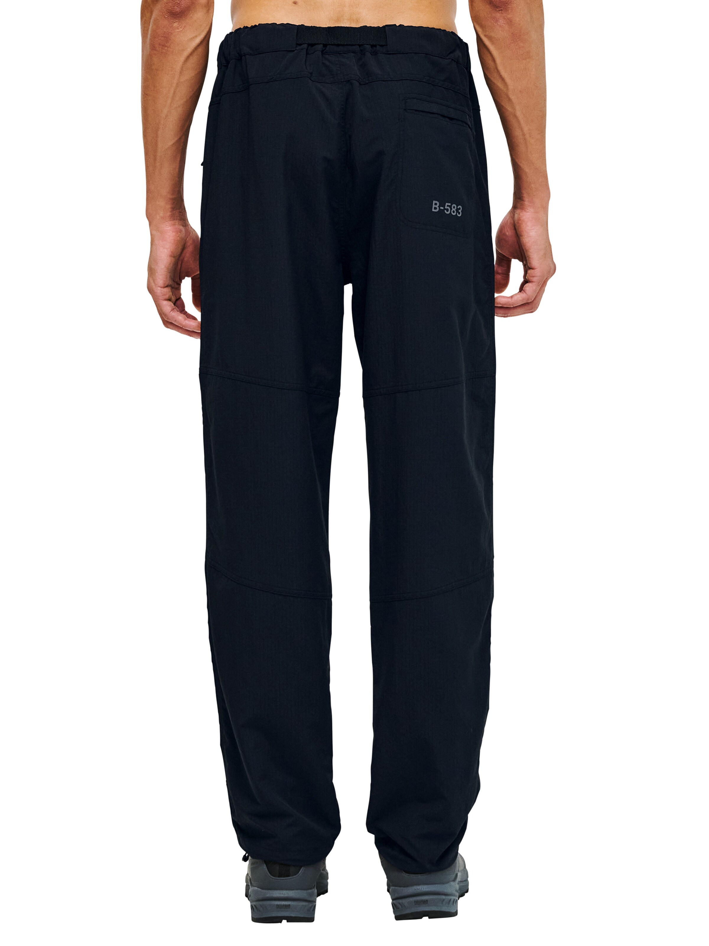 HALO Regular Broek in Zwart