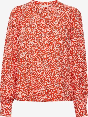 ICHI Blouse in Rood: voorkant