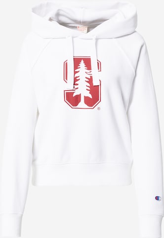 Champion Reverse Weave Sweatshirt in White: front