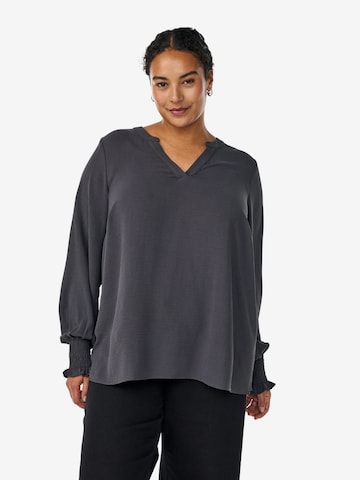 ZizziBluza 'Kikka' - siva boja: prednji dio